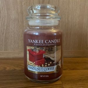 YANKEE CANDLE Hazelnut Coffee Large Jar Candle